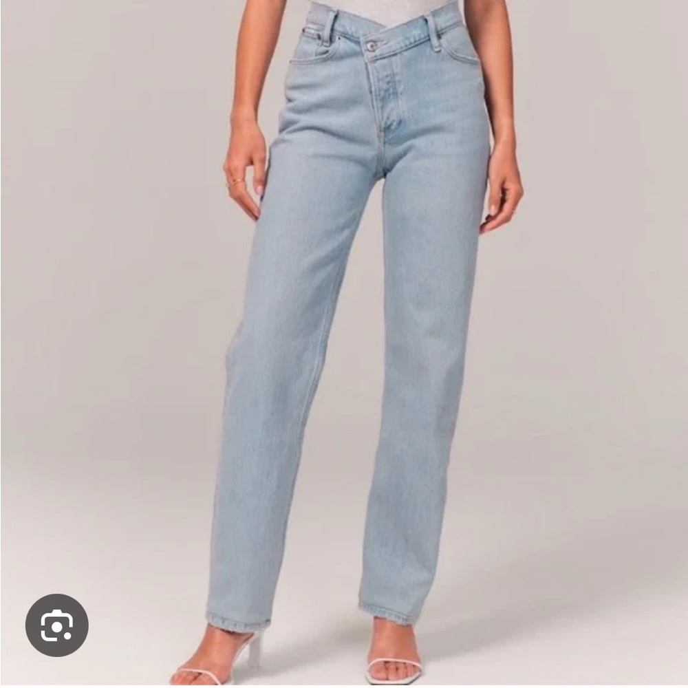 Abercrombie & Fitch Blue High Rise Jeans